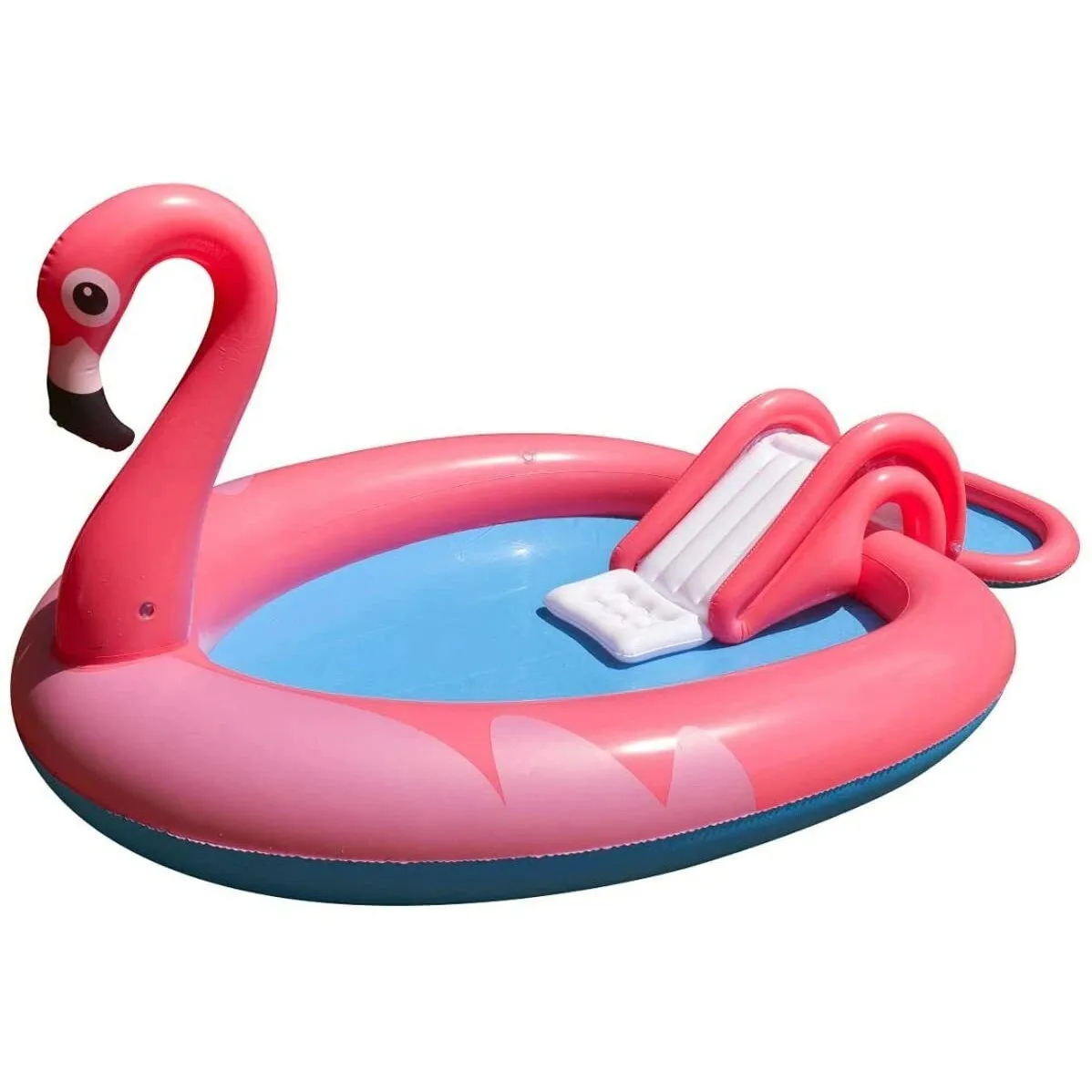PISCINA HINCHABLE FLAMENCO CON JUEGO Centros de Actividades para bebés 240x150x95 cm