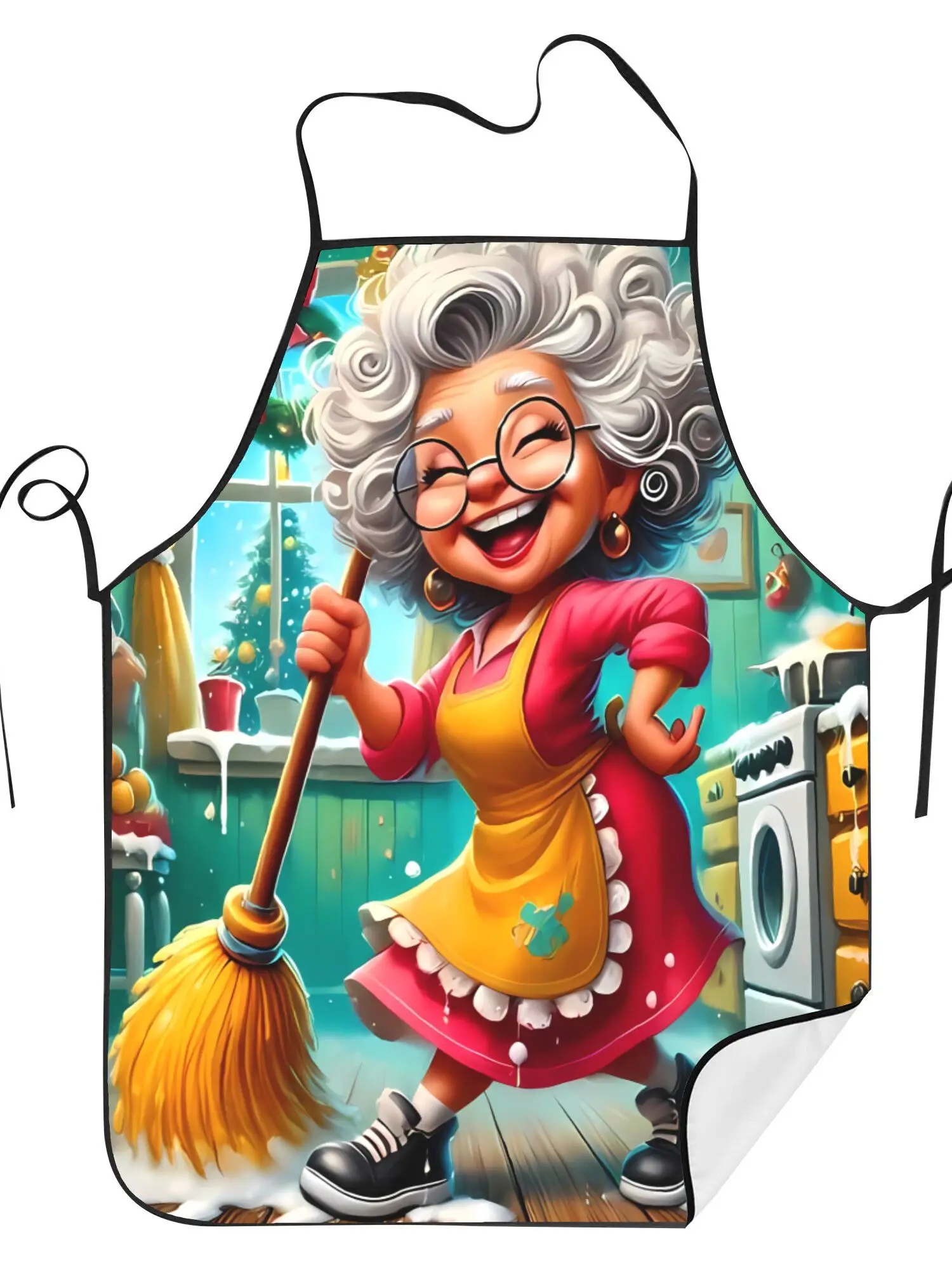 

1 шт. винтажный фартук для женщин, занимающихся домашней работой, унисекс, подходит для рукоделия, выпечки, рисования, уборки, приготовления пищи, для поваров, официантов, для кафе, ресторанов, баров, барбекю, 21,7×28,7 дюймов, идеальная идея для празднич