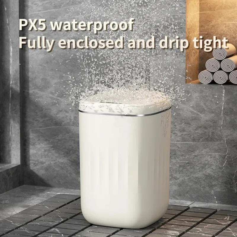 14L Smart Sensor Trash Can Type-C Recharging Automatic Wastebin Bathroom Sensor Trash Can for Kitchen Toilet Wastebaskt