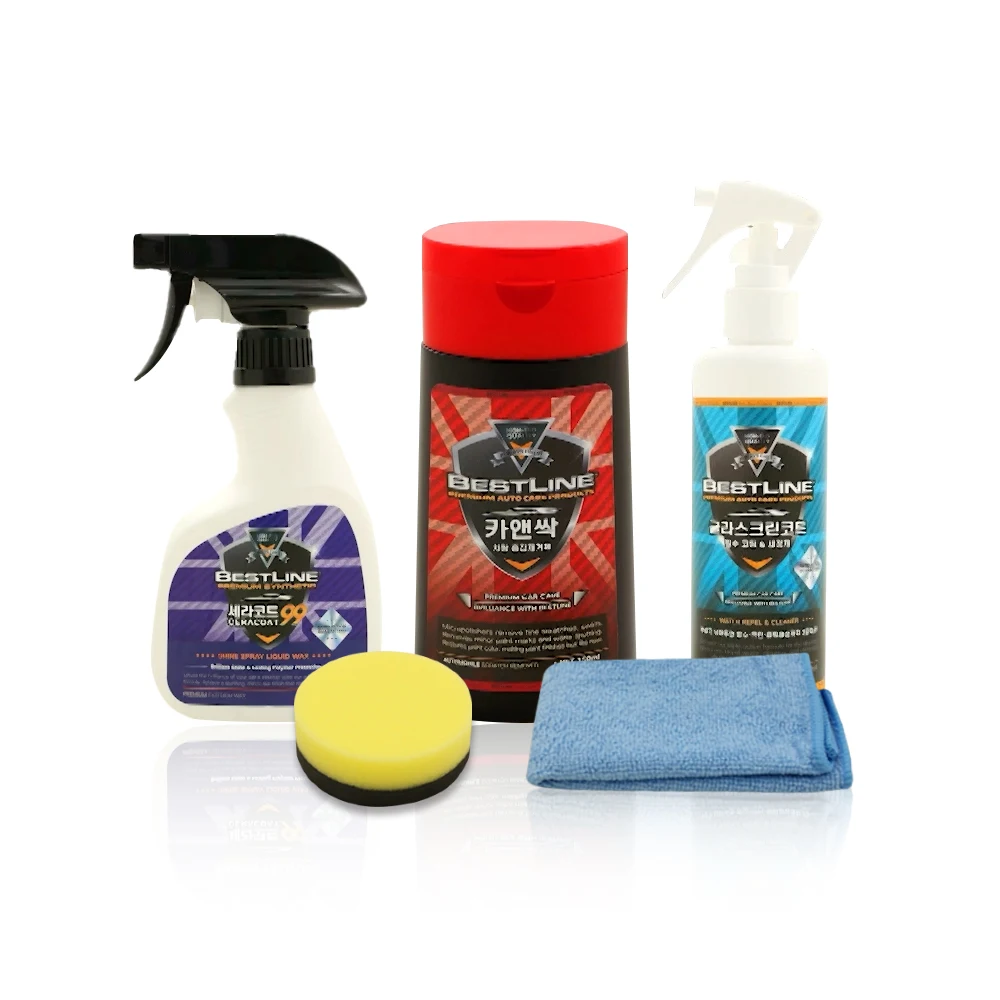 Car and shoot 5 kinds of car coating glass cleaning scratch removal sponge