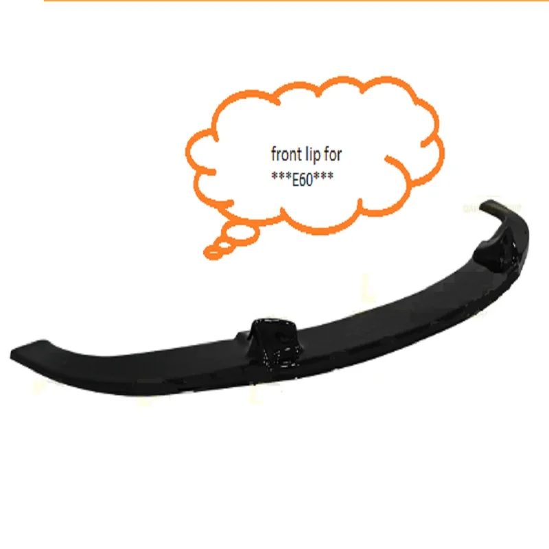 Max Design Front Bumper Lip for BMW E60 M technic car tuning lip body spoiler car accessories tuning e60