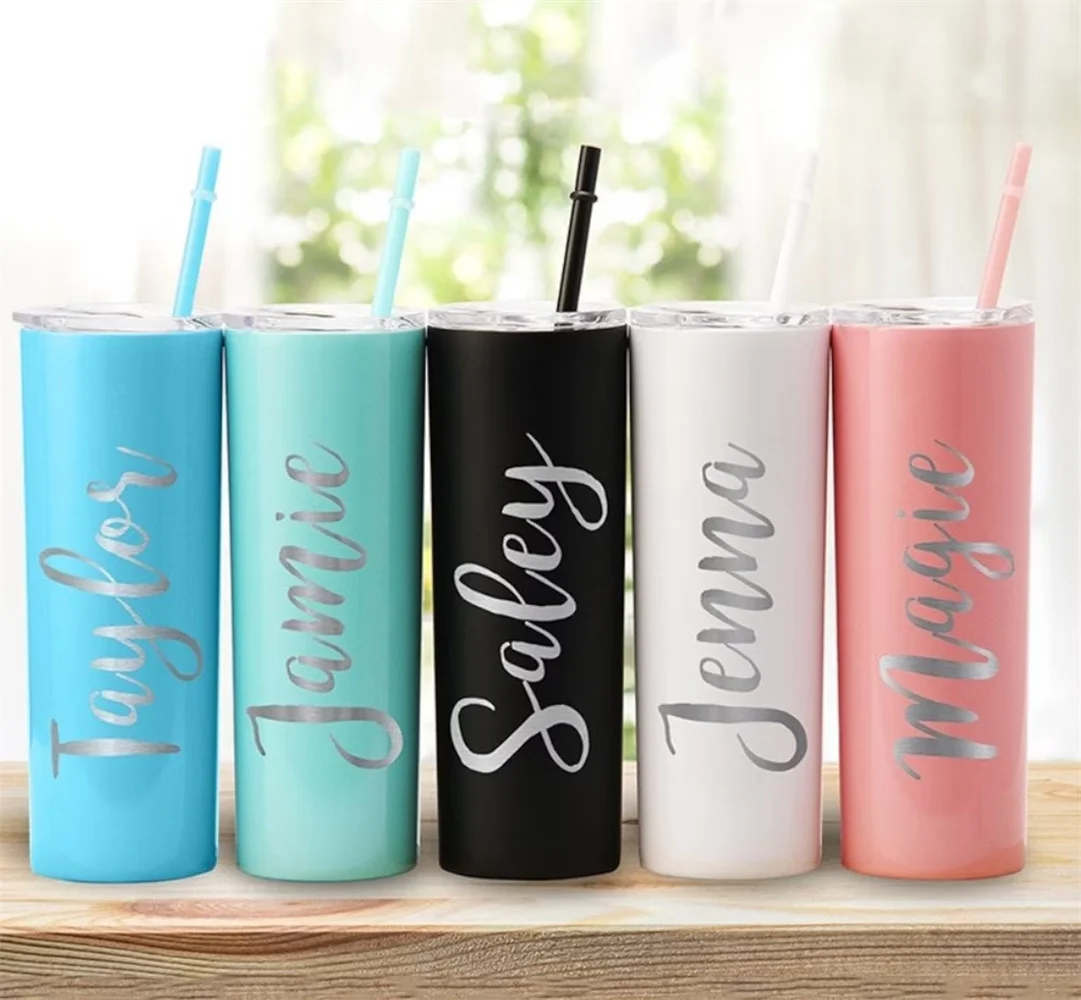 Personalized Tumbler, Stainless Steel Tumbler, Employee Appreciation Gift, Personalized Gift for her, Staff Holiday Gift, Co-Wor