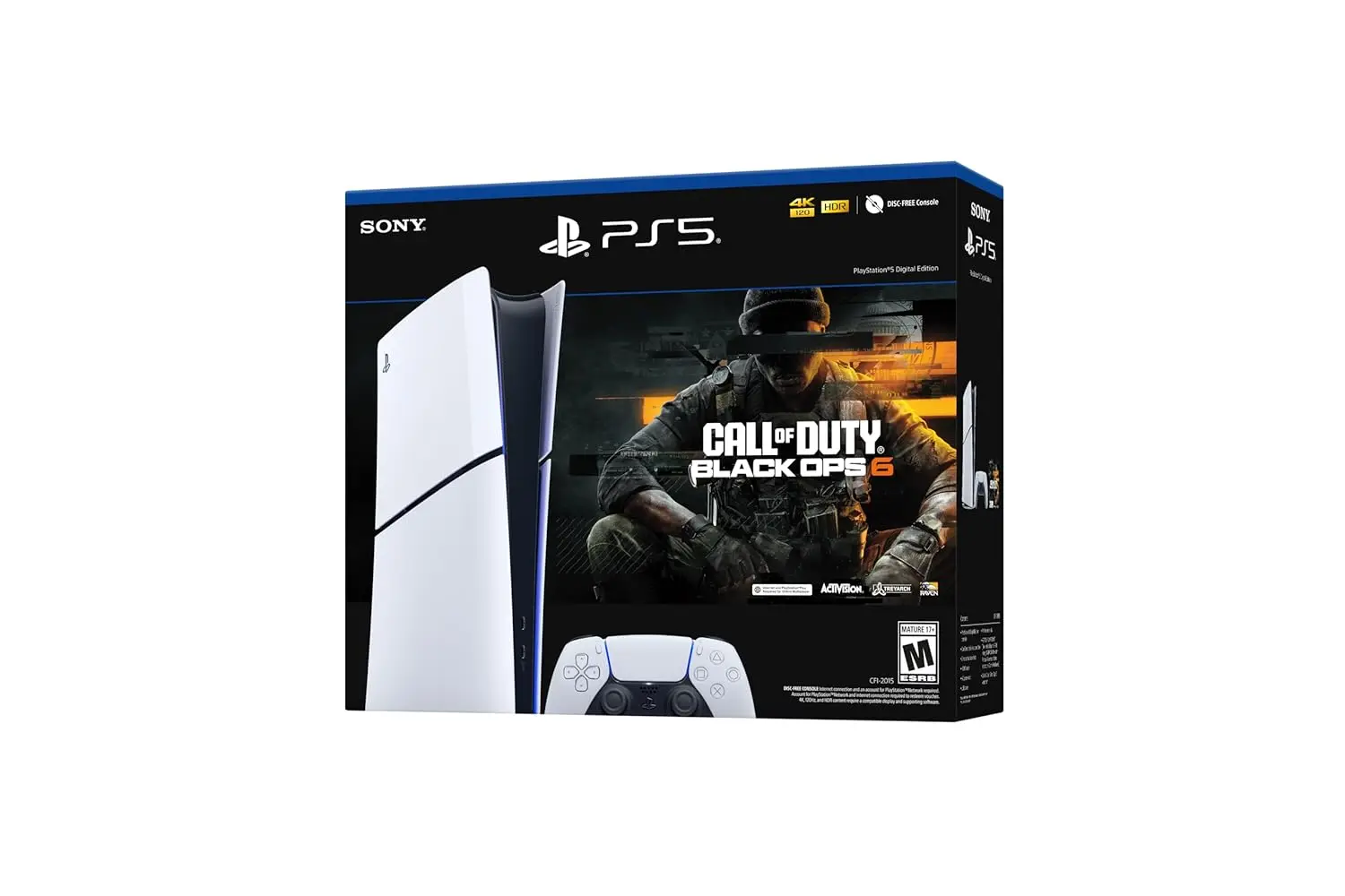 PlayStation 5 Digital Slim Console – Call of Duty: Black Ops 6 All-Digital Bundle
