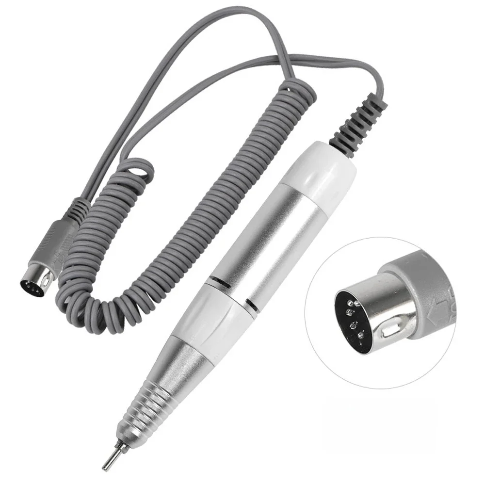 5 PIN Elektrische Nagel Bohrer Stift Griff Datei Polnischen Schleifen Maschine Handstück Maniküre Pediküre Werkzeug Nagel Bohrer Zubehör