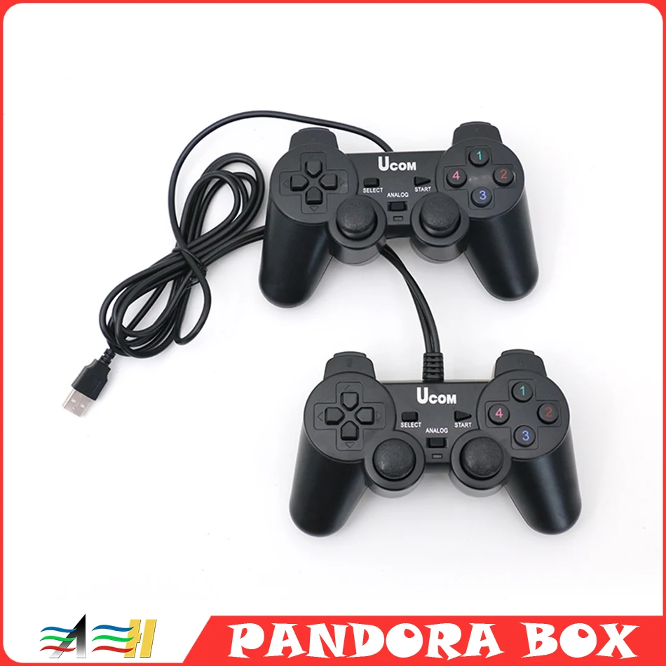 A NEW 2PCS USB connection arcade gamepad No Delay Joystick Controller for Pandora Box Switch Fighting Gamepad Arcade Joystick