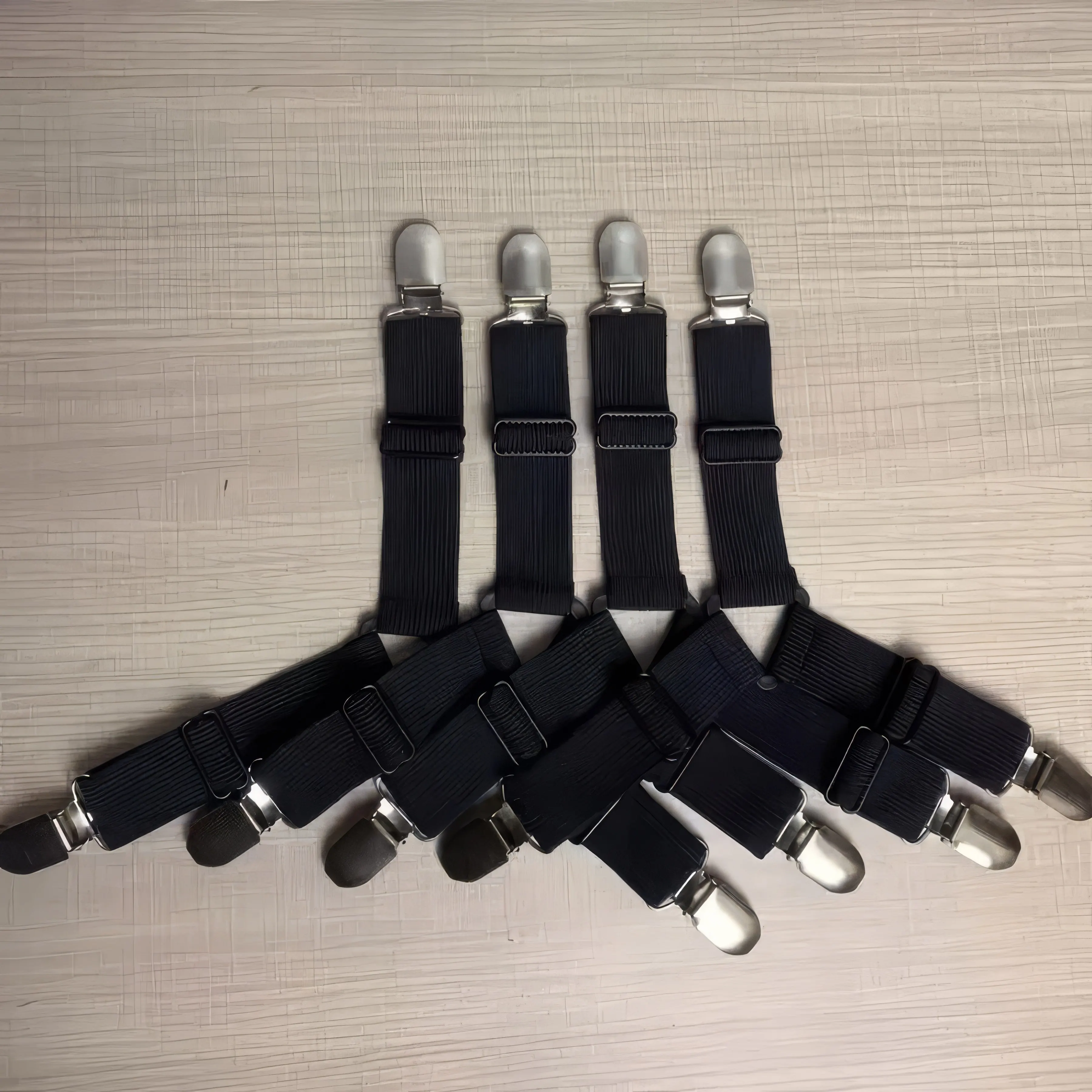 4-Pack Triangle Mattress Non-Slip Fixators, Convenient Fast Use, Prevent Mattress Shifting