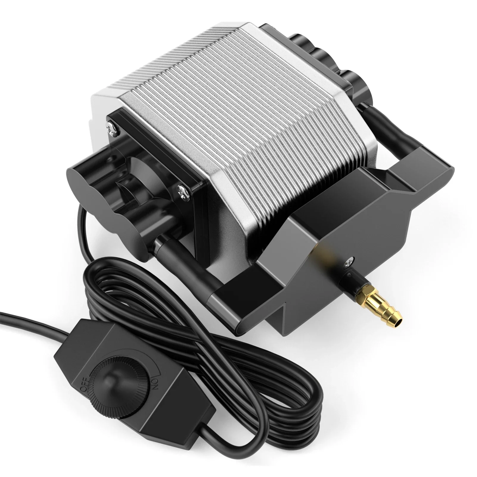 NEJE 54L/Min Laser-Luftunterstützungspumpe 25W AC 200V/240V Luftkompressor mit Einstellbarer Geschwindigkeit und Geringer Lautstärke für Holzbearbeitungswerkzeuge CNC-Lasergravurmaschine
