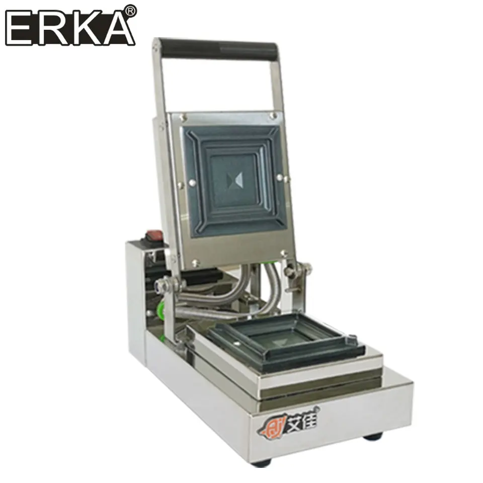 ERKA 핫프레스 샌드위치 메이커 사각 샌드위치 그릴러 논스틱 양면 가열 토스터 아침 버거 토스티 메이커