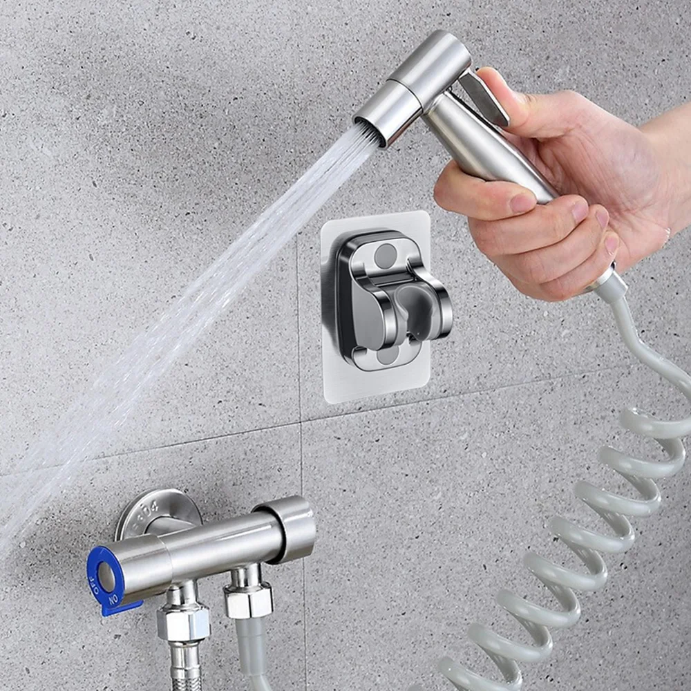 Coil spray gun 2m set bathroom ovulation water hose sprout Cleaner Toilet toilet high pressure shower spring hose dental belt