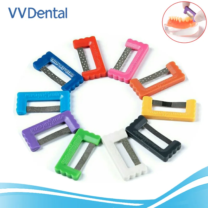 

Dental Tools Kit Orthodontic Stripping IPR Interproximal Reduction Strips Polish Tooth Enamel Reduce Serrated Saw