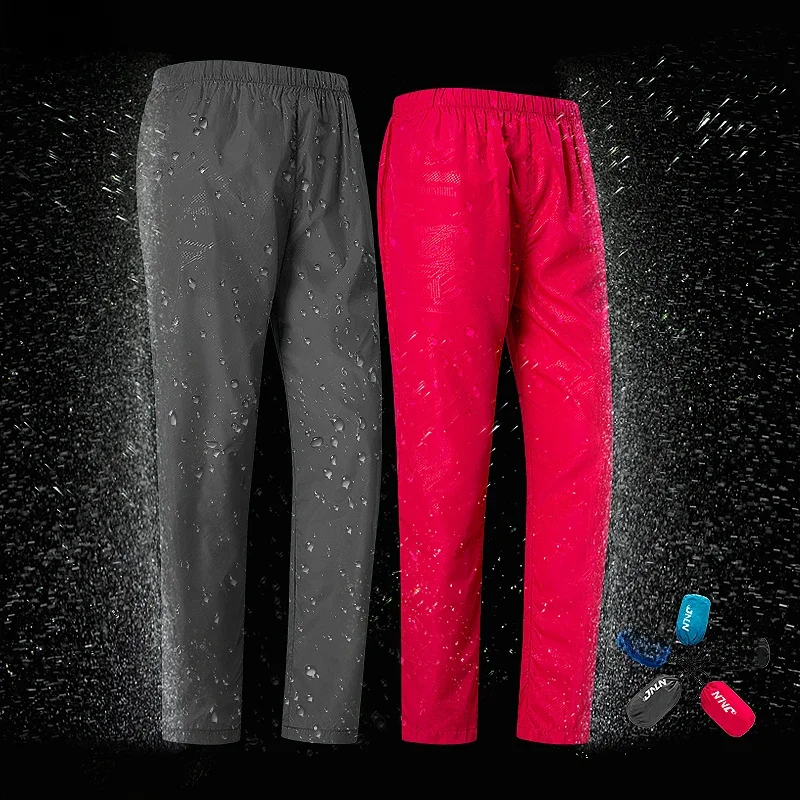 LNGXO Wasserdichte Wanderhose Unisex Camping Trekking Klettern Regenhose Outdoor Sport Quick Dry Mountain Damen Herren Hose
