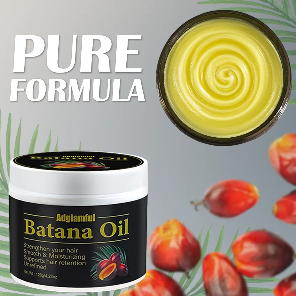 Batana Oil 120g: suaviza al instante el frizz en 5 segundos, aumenta el brillo, el tratamiento del cabello ligero y no graso y sin enjuague