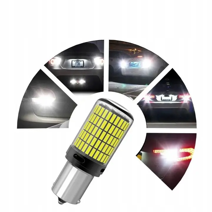 Oprah 2X High Power Car LED Lamp 1156 PY21W 1157BAY15D P21/5W 150*4014 SMD Canbus Front/Rear Turn Signal 74