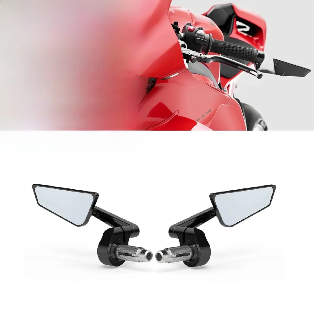 AliExpress St tia Fit For Ducati Panigale V4 V4S V4R 2025 NEW Motorcycle Aluminum  Rearview Mirror Motorbike Bike Handlebar Rear View Mirrors