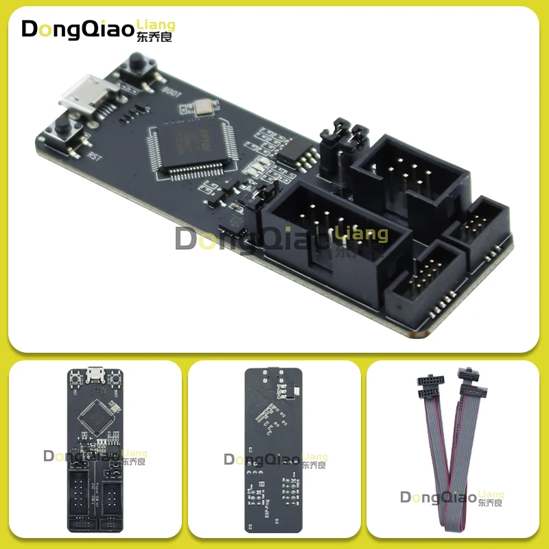 For the ESP-Prog Firmware Downloader: ESP8266/ESP32 Development Board Serial Communication JTAG Programmer and Debugger
