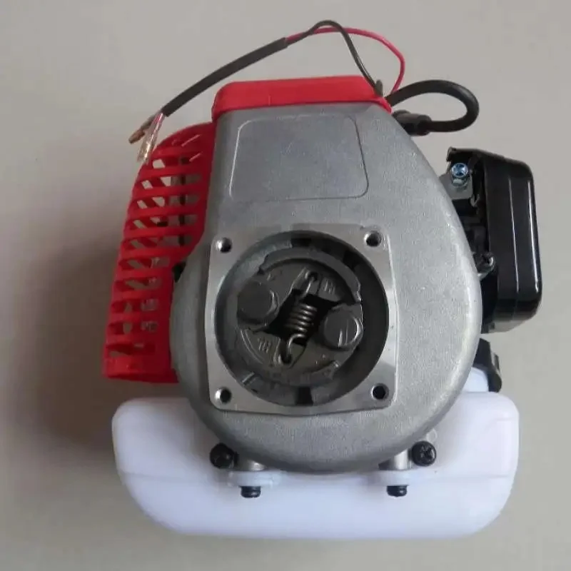 AliExpress NONE Tu26 Gasoline Engine Mini 2 Cycle 25.6cc 1.2hp Grass Brush Cutter Trimmer Bower Sprayers Tillers Water Pump Garden Power Motor