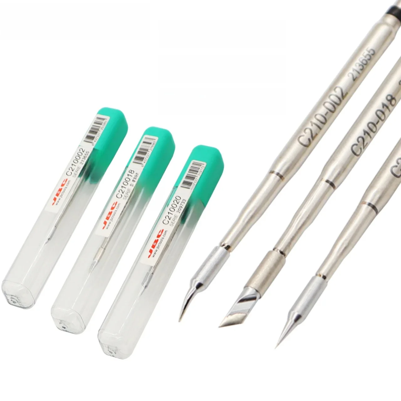 JBC 100% C210 pointe pour fer à souder C210-018/020/002 tête de soudage JBC CDS Station de soudage T210-A poignée pour la réparation de téléphones