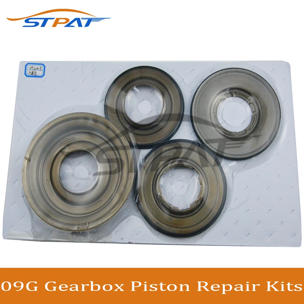 STPAT 4PCS 09G 09K TF60SN TF62SN Brand New Automatic Gearbox Piston Repair Kits For VW Tiguan Bora Touran Magotan Skoda Octavia