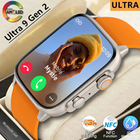 Original official HK9 Ultra2 Max Watch Men AMOLED Screen ChatGPT BT Call 2GB ROM Sports Watches GPS HK9 Pro Max Smartwatch Men