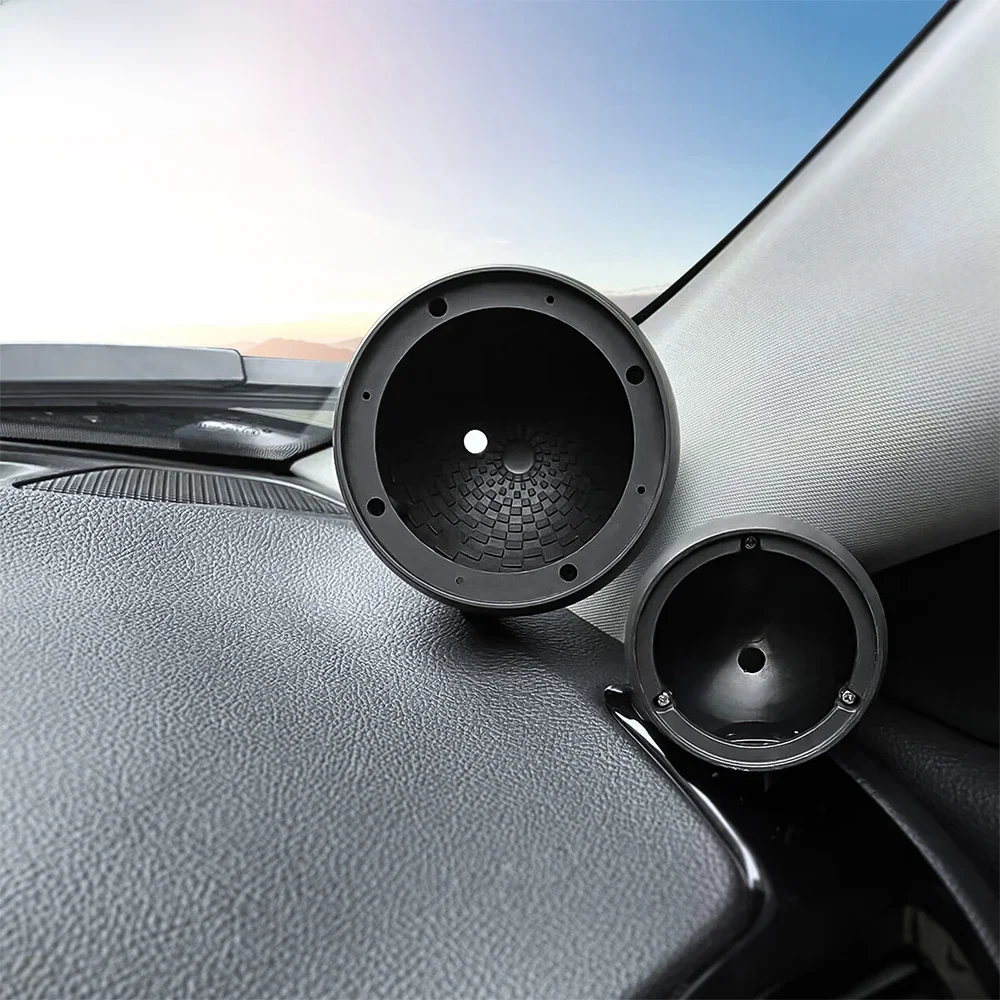 Nowy uchwyt głośnika samochodowego Shell Horn Bracket Inversion Free Mid High Tone Audio Tri Frequency Cup Shell Speaker Holder Bracket — zdjęcie 2
