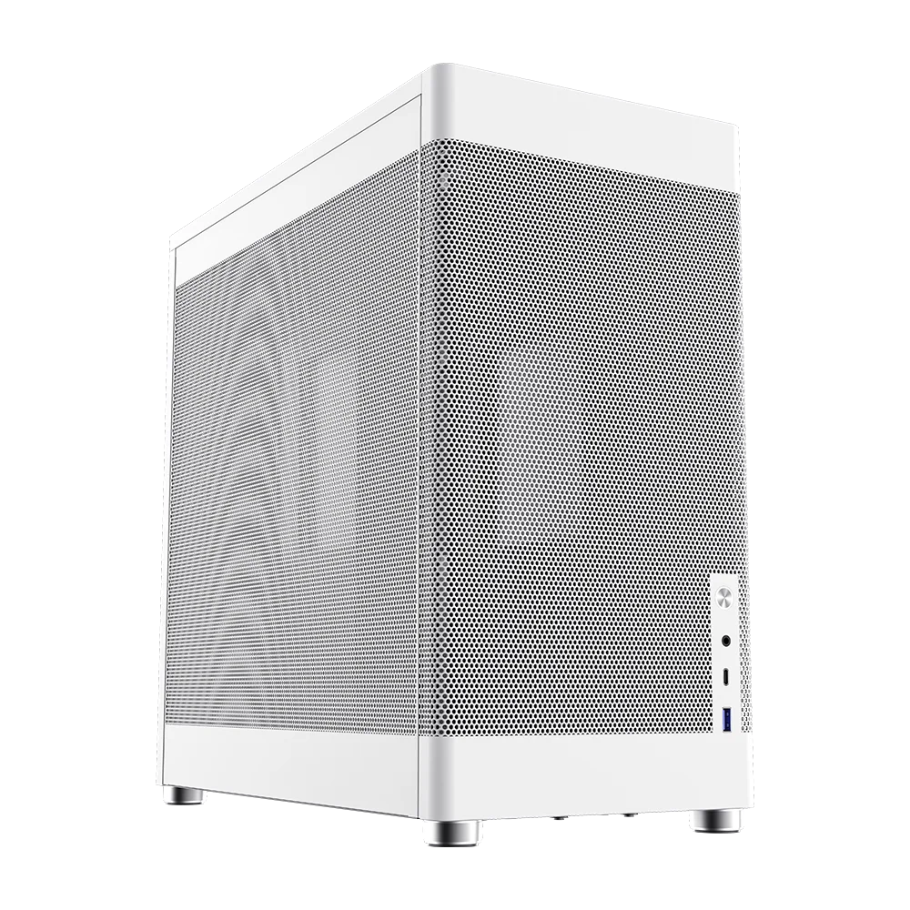 Main Cite Tech Lee 9 Mesh Box CG324F46T White Intel 12th generation i5 12400F RTX 4060Ti Gaming Desktop PC