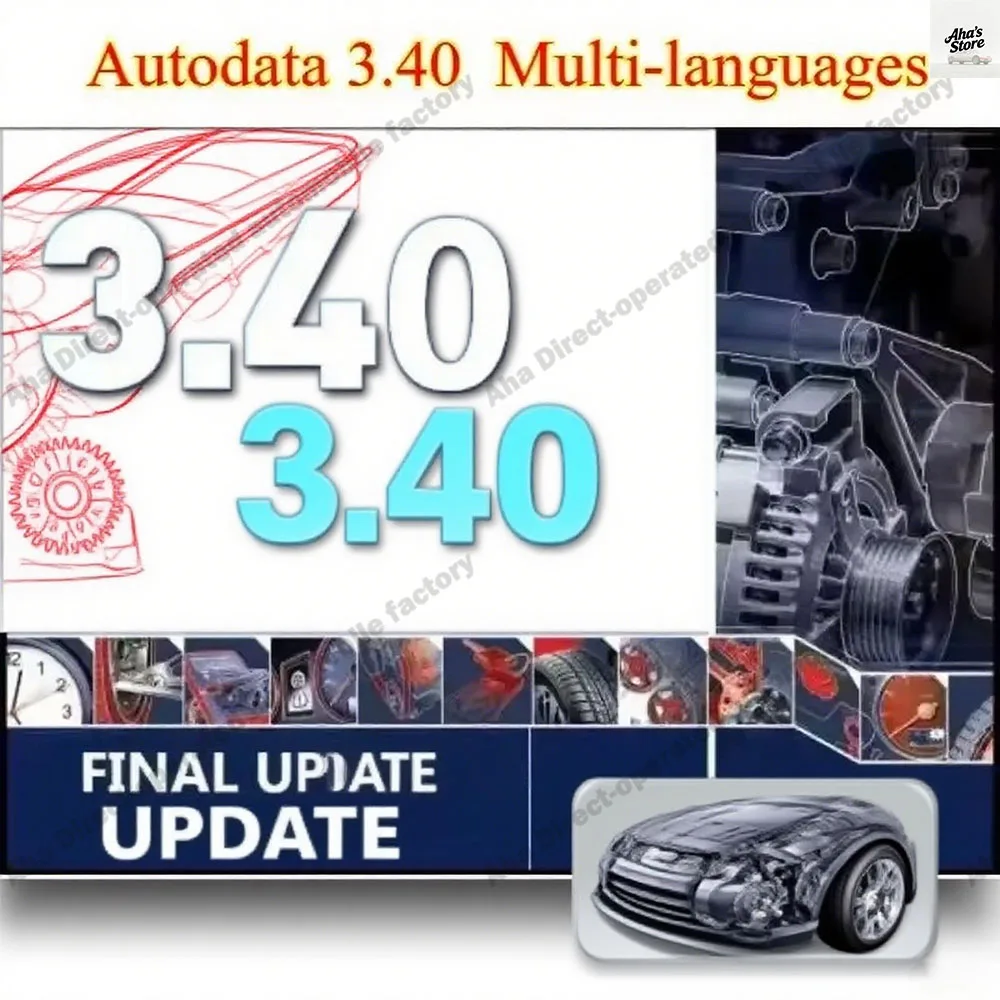 

Autodata 3.40 Car accessories Repair Software obd2 scanner Multi-languages wiring diagrams data + autodata install video guide