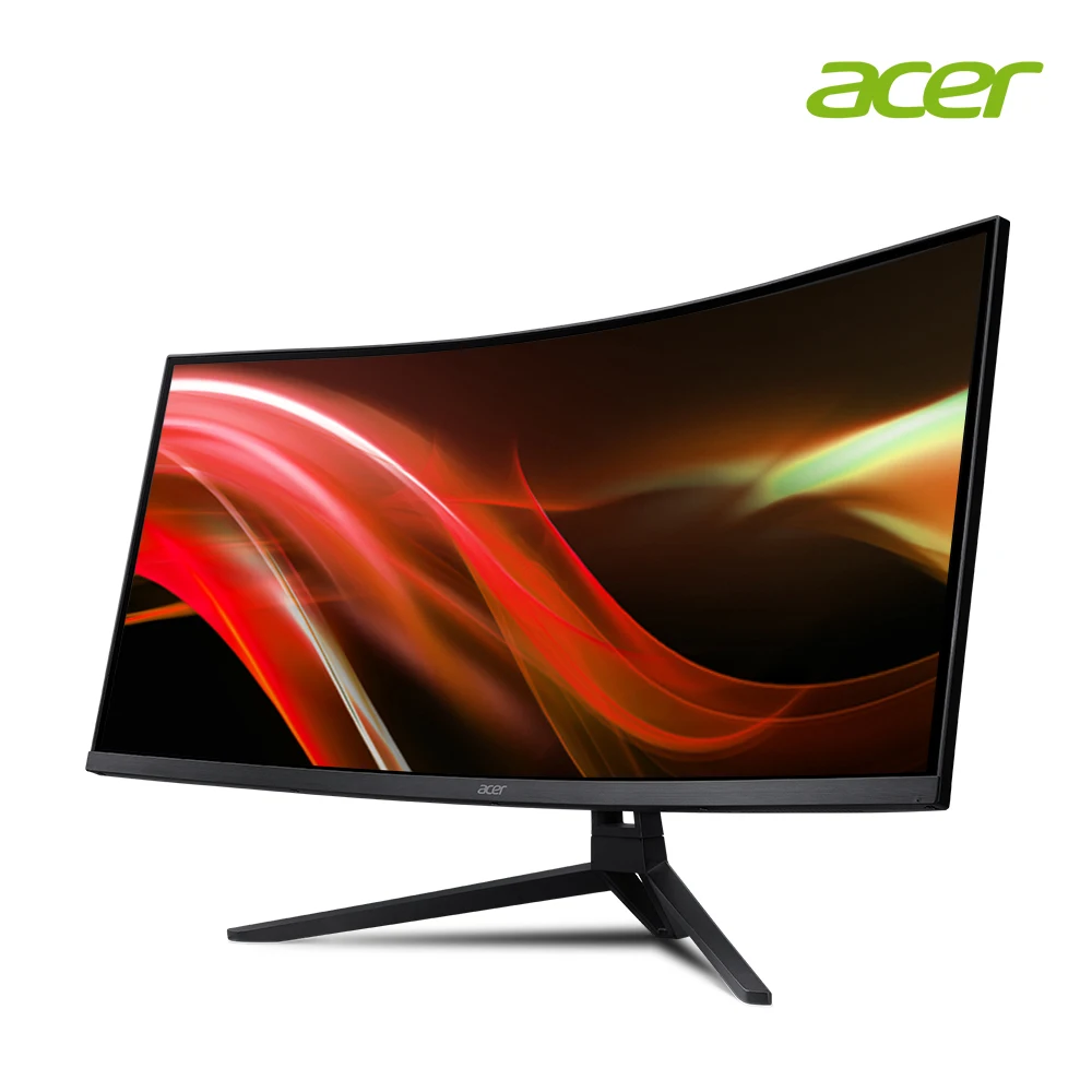 هانسونغ منحنية للألعاب ، آسر ، آسر ، نيترو ، ED343CUR H ، UWQHD ، بشاشة عرض ، 3450 بوصة ، بدون أضرار