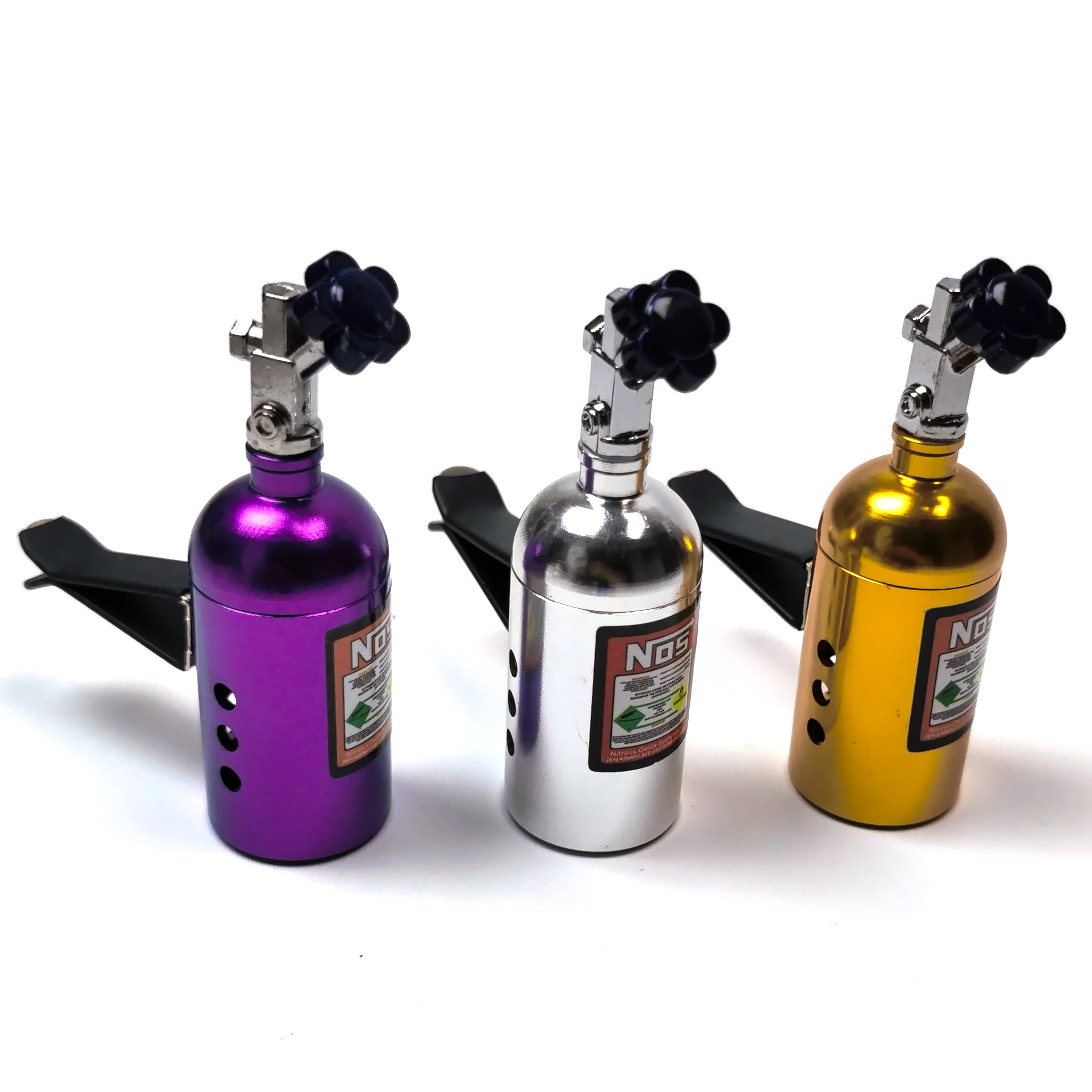 Car Air Freshener NOS Nitrogen Bottle Air Vent Fragrance Auto Aroma Outle Perfume Flavoring Fragrances Accessories Auto Ornament