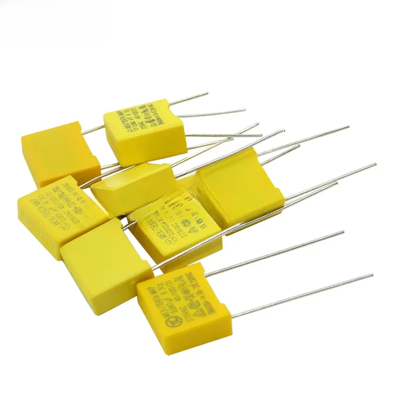 Film de Polypropylène pour Puzzles de Sécurité, 20 Pièces, X2, 10mm, 275ylique, 275V, 0.01UF, 0.022UF, 0.033UF, 0.047UF, 0.1UF, 0.15UF, 0.22UF, 0.33UF, 0.47UF