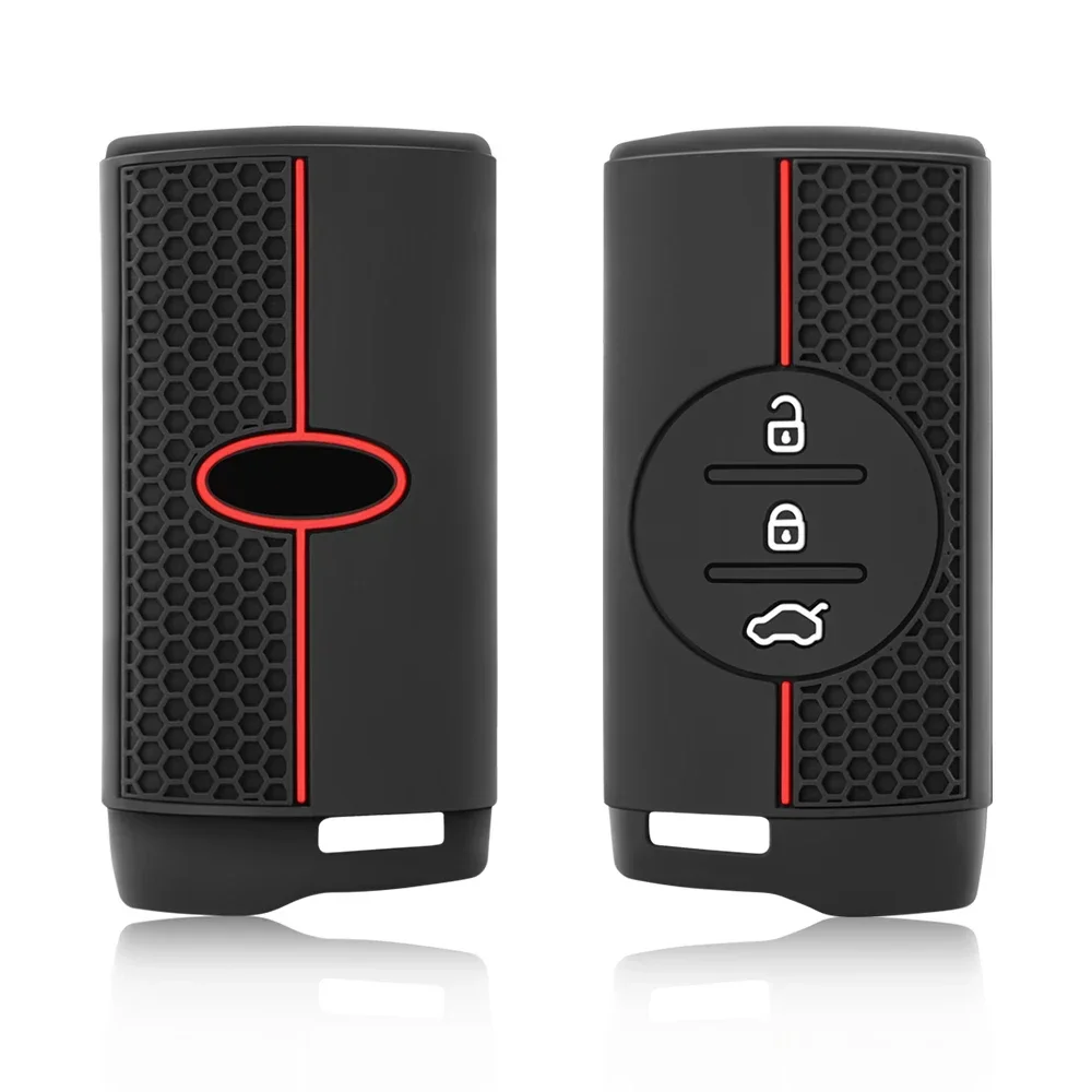 Housse de clé de voiture en Silicone, étui pour Chery Tiggo 7 Pro Tiggo 8 Pro Arrizo 5 EQ7 5x 3x Gx, portefeuille à distance, accessoires porte-clés