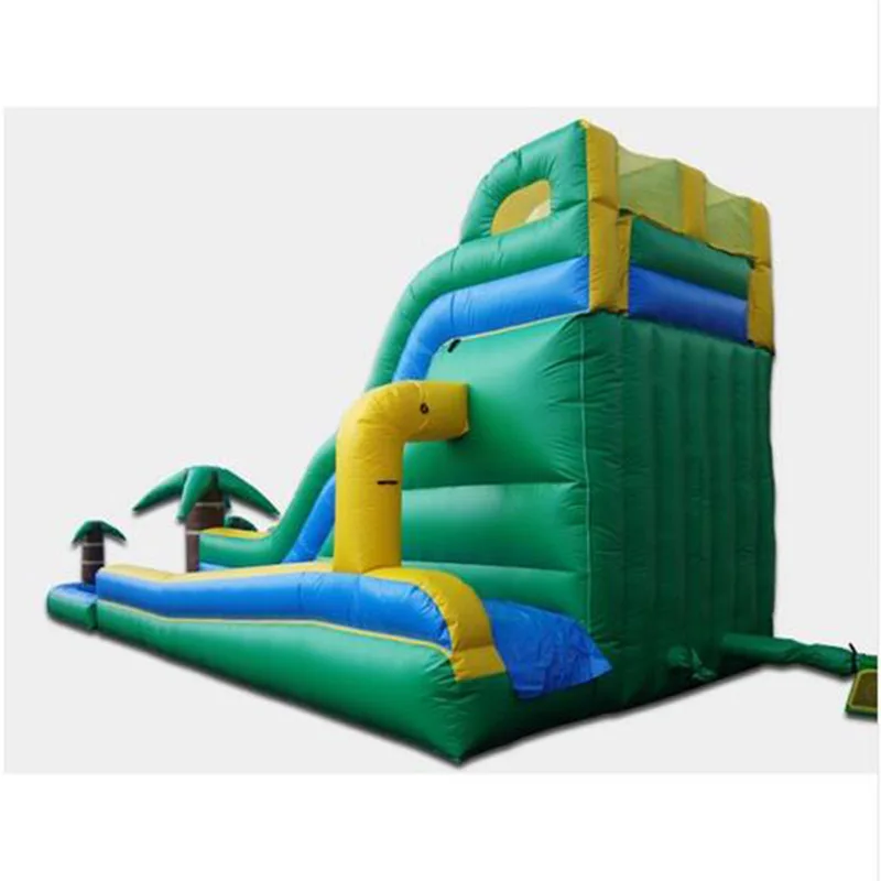 Cool summer water slide Coconut tree inflatable pool slides Inflatable Trampoline Indoor and Outdoor Inflatable Slide