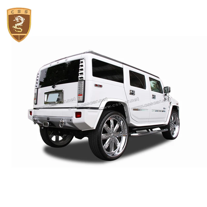 Wide Body Kit For Hummer H2 Modify Branew Design Front Rear Fender Flare Car Exterior Protection  Accessories Tuning Set