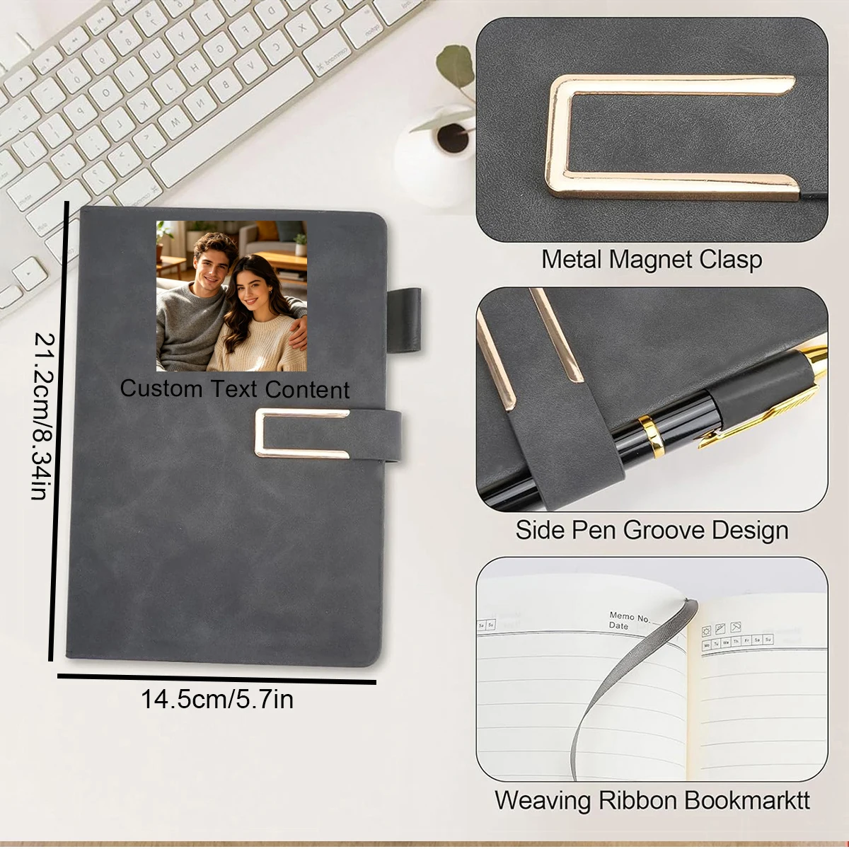 1pc A5 Custom Leather Notebook - огляд і ціна Leatherwork Images