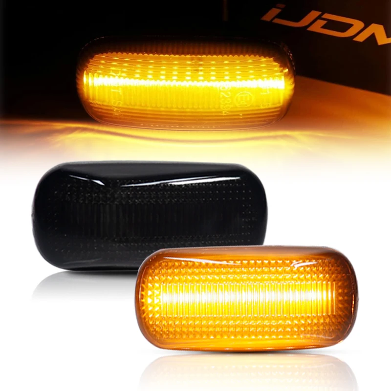 2PCS LED Side Marker Lights Turn Signal Lamp For Honda Accord 1997-2013 Civic 2001-2015 City 2003-2008 CR-V 1995-2016 Fit Jazz