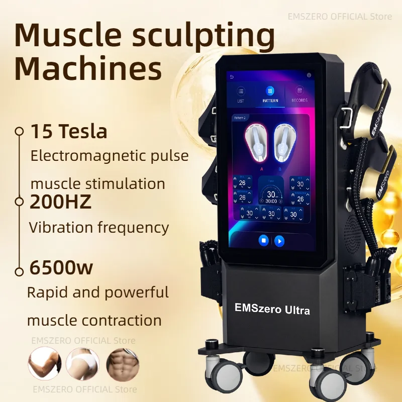 

Professional 6500w 200HZ Emszero RF Machine EMS Body Slim Muscle Stimulation EMSZERO PRO Ultra Sculpt Lose Weight