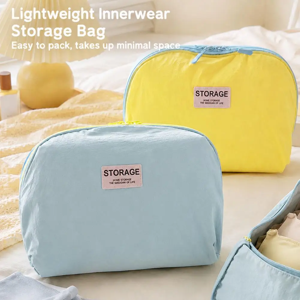 Underwear Storage Bag, Travel Portable Panty And Sock Storage Bag Clothes Sorting and Organizing Bags Hand-held Portable Bags