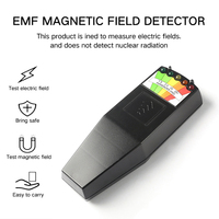 Nuclear Radiation Electromagnetic Radiation Detector Magnetic Field Radiation Tester Radiates High Frequency 5 LED Gauss Meter