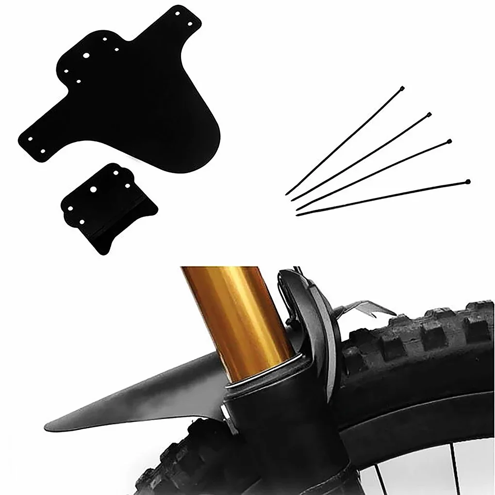 AliExpress BoFaCarry New Bicycle Lightest MTB Mud Guards Tire Tyre Mudguard For Bike Fenders Wings Mud Guard Black