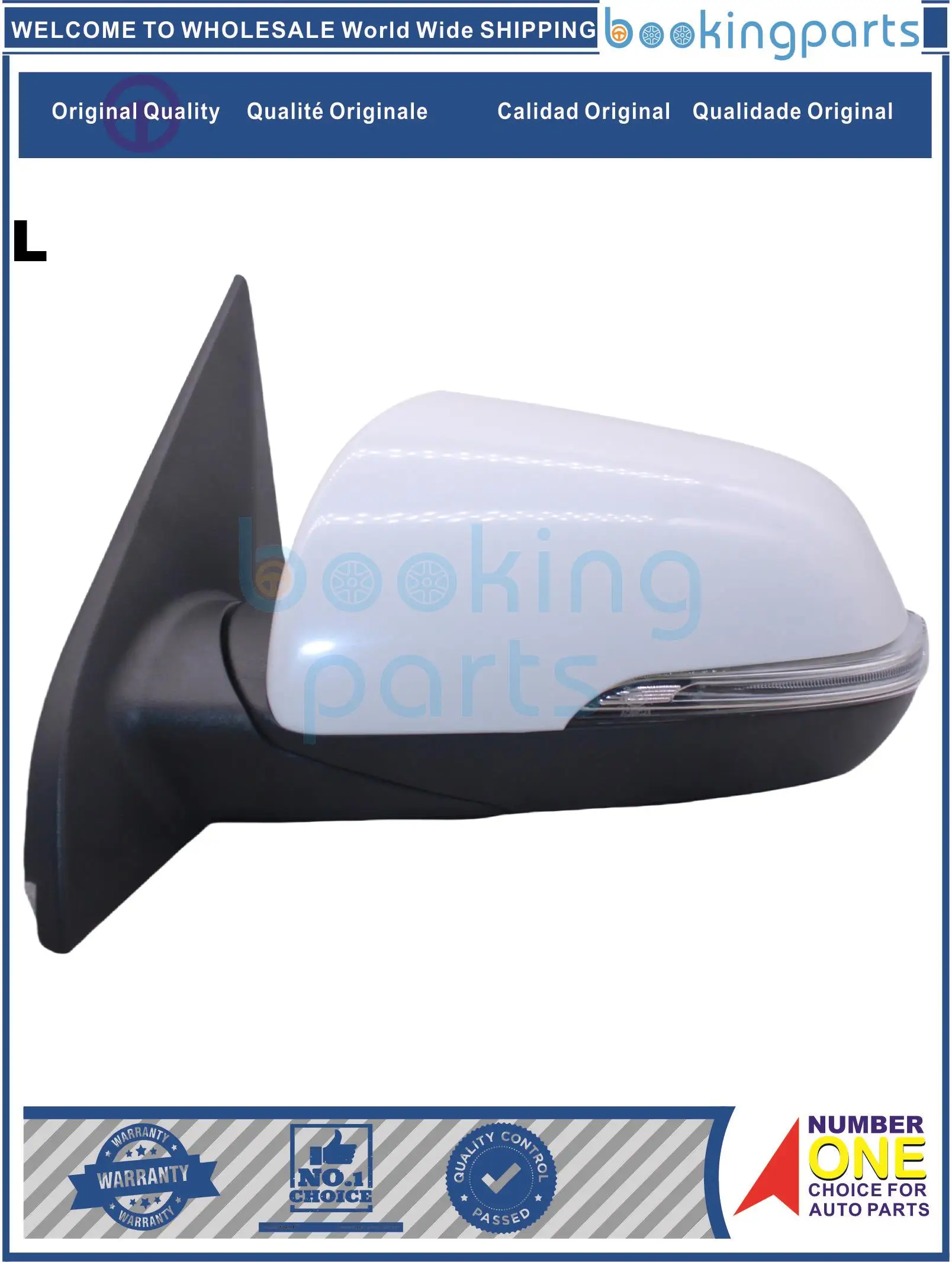 Car Mirror Left  For HYUNDAI CRETA M017 RU 19-22 ,87610M4000