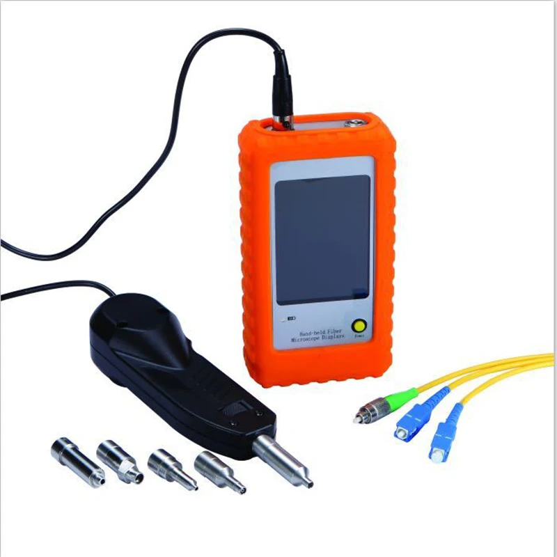 Fiber Video Inspection Probe Microscope Fiber Optic End Face Inspection Fiber Connector End Face Detector