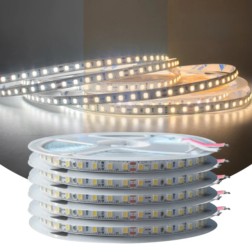 Ra98 Full Spectrum Led Strip Light 24V 10M 5M SMD2835 120LEDs Elastyczna taśma LED Lampa wstęgowa 24 V Wysoki CRI Elastyczne oświetlenie — zdjęcie 2