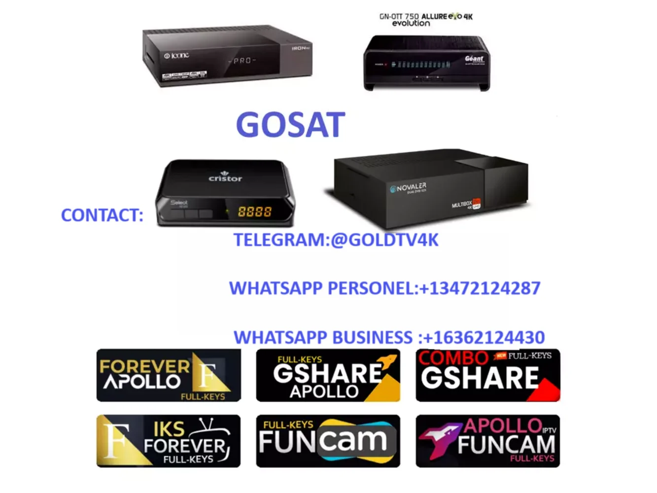 Read the description Abbonamento Apollo Iks SP2, Starsat Geant Altri Satellitari viark sat viark sat viark combo