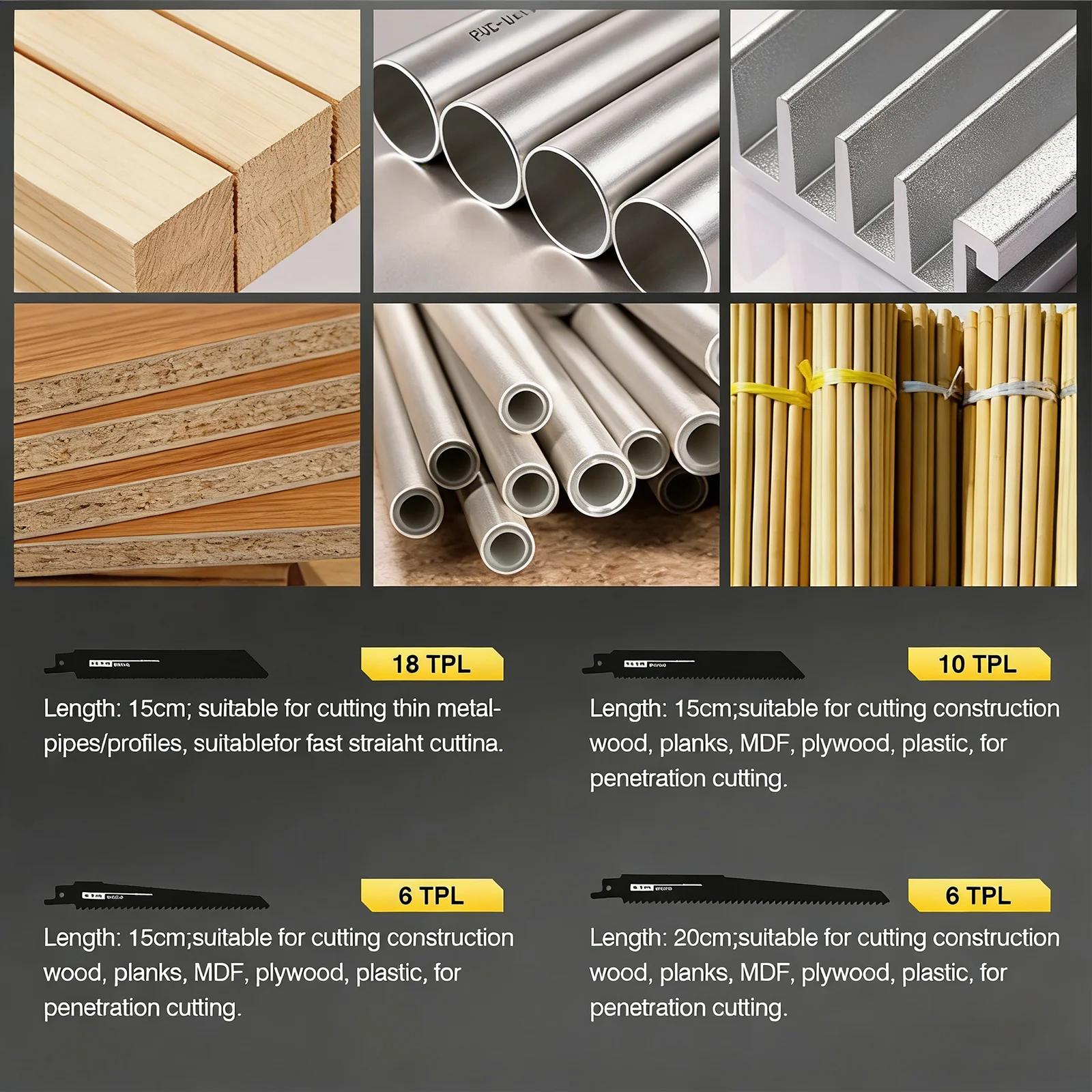 3000 U/min/4000 U/min Kabellose Elektrische Säbelsäge mit Variabler Geschwindigkeit für Metall- und Holzschneidarbeiten – Detail 28