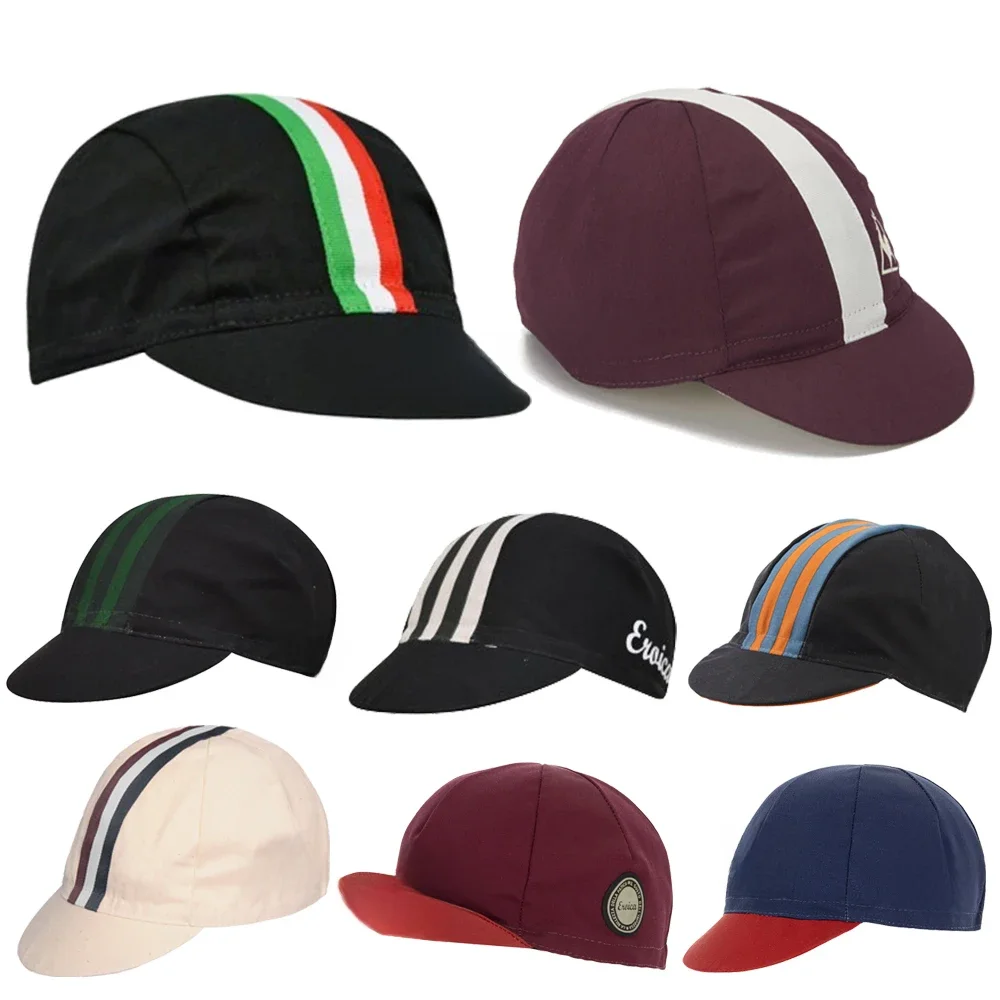 AliExpress Batavus Eroica California Cycling Caps Ride Headwear Ltaly Flag Bike Hat One Size Fits Most