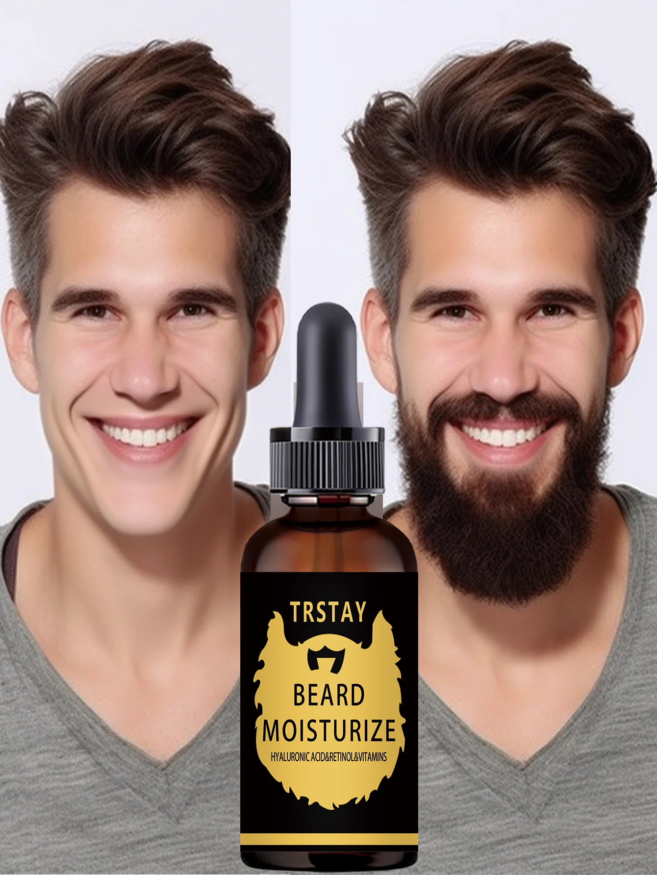 Moisturizing Mens Beard Care Oil with Natural Ingredients Nourishes Stimulates Thicker Fuller Beard Soothes Skin After Shaving P - Image 4
