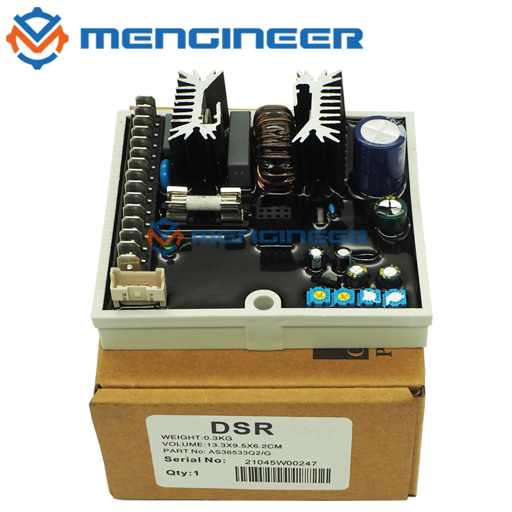 Fast Delivery DSR AVR Mecc Alte Generator Automatic Voltage Regulator Compatible With Original