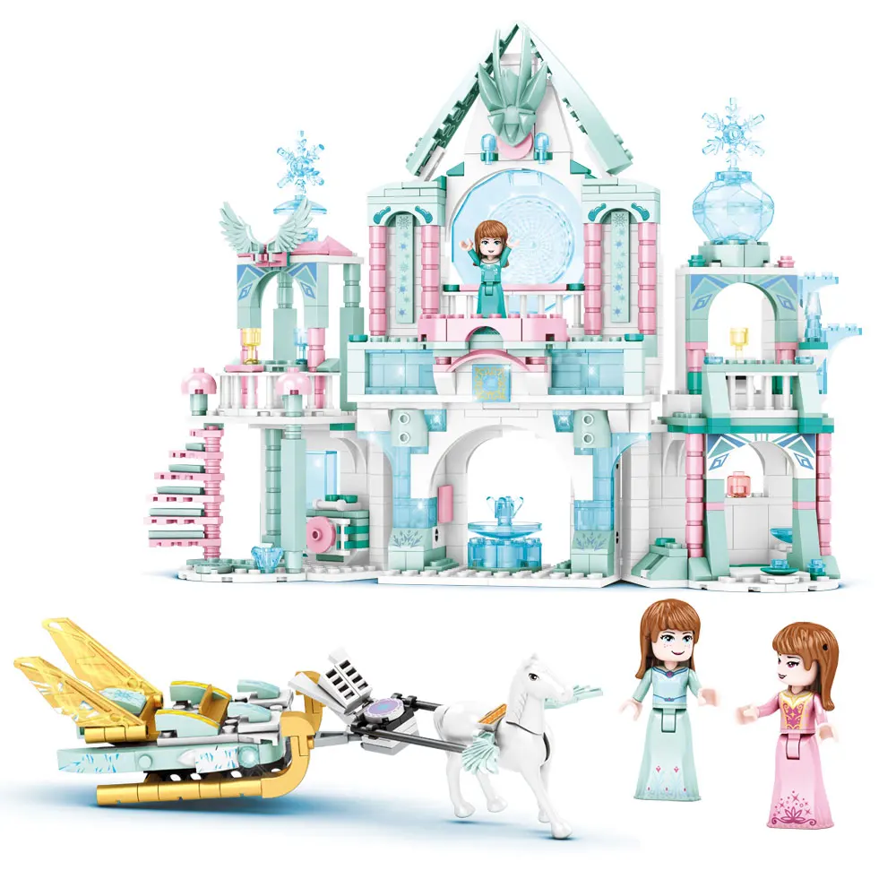 Create The Castle of Winter Princess Winter in the Winter