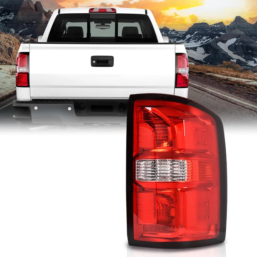 

Автомобильный внешний задний фонарь, стоп-сигнал, правый правый правый, подходит для Gmc Sierra 1500 2500 3500 2014 2015 2016 2017 2018, предупреждающие ходовые огни