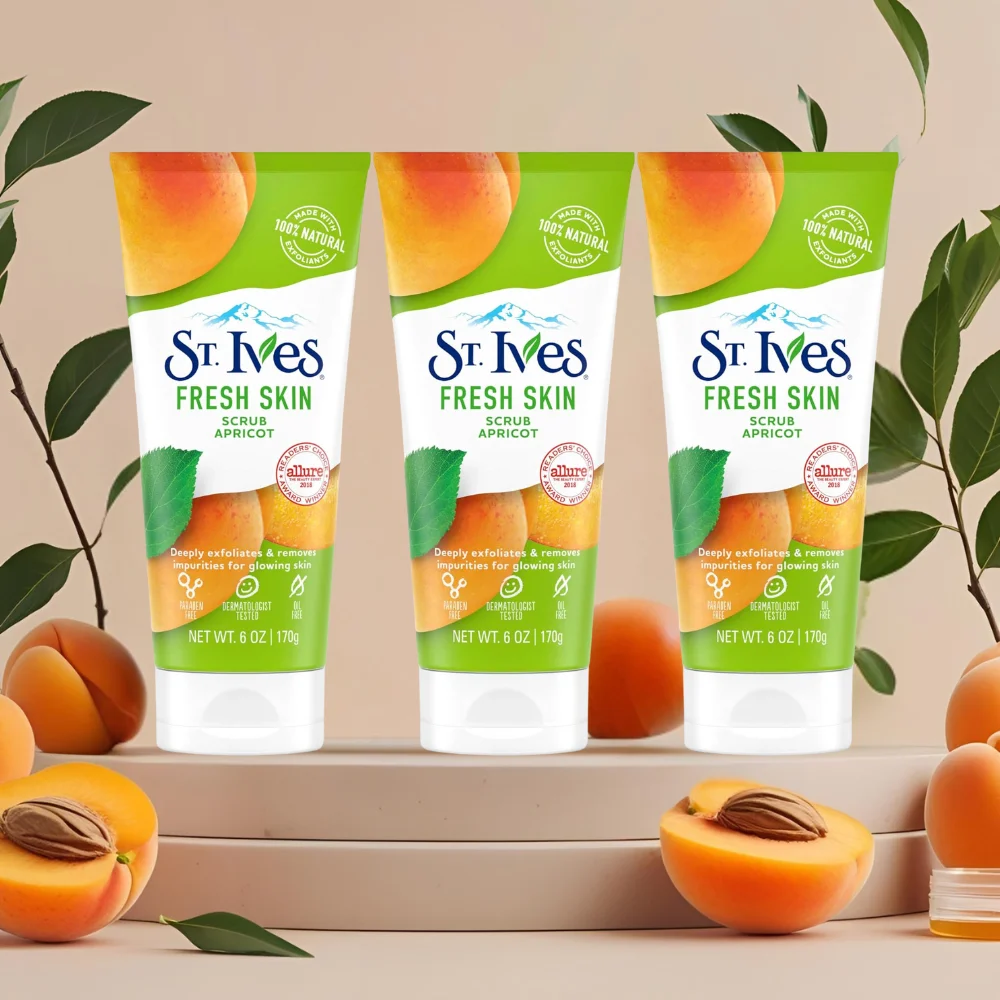St Ives Apricot Face Scrub Oil Free Exfoliant