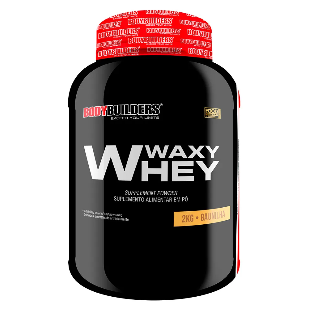 Whey Protein Waxy Whey 2kg - Bodybuilders Supplement Powder for Muscle Mass Gain